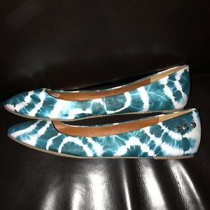 Lucky Brand Tie Dye Flats